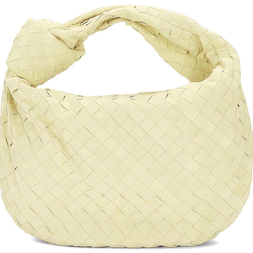 Bottega Veneta Teen Jodie in Yellow Suede